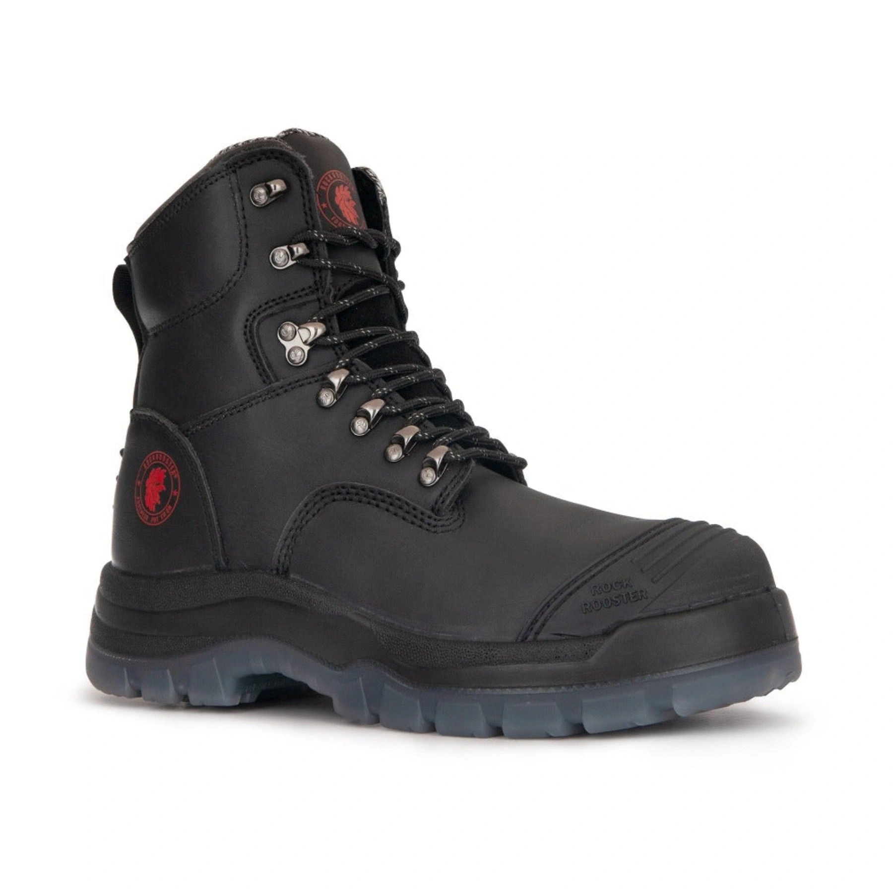 Kensington Black Steel-Toe Boots: Your Ultimate Workmate. Built to Last. Get Yours Now.